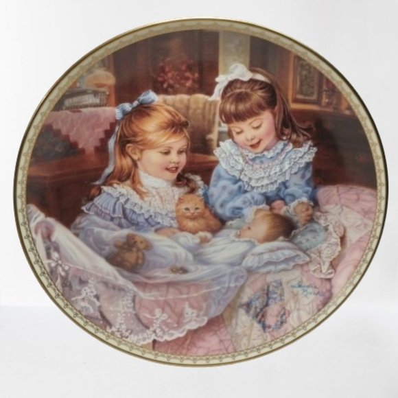 Sandra Kuck Collectors Plate - "Little One" - Sugar and Spice - Picture 1 of 3